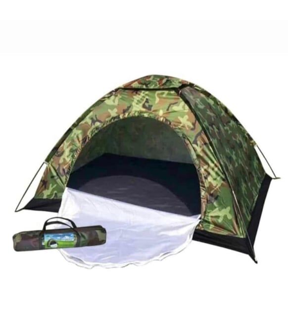Fischer 2-3 Kişilik Kamuflaj Desenli Kamp Çadırı