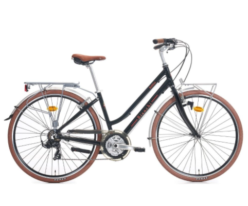 Bianchi Rubino 28 Jant 43cm (S) Kadro Şehir Bisikleti - Siyah Kırmızı