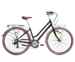Bianchi Rubino 28 Jant 43cm (S) Kadro Şehir Bisikleti - Siyah Kırmızı
