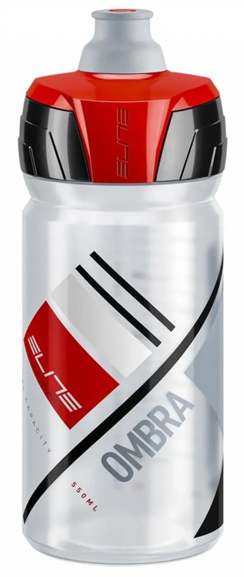 Elite Ombra Gri Kırmızı 550ml Matara