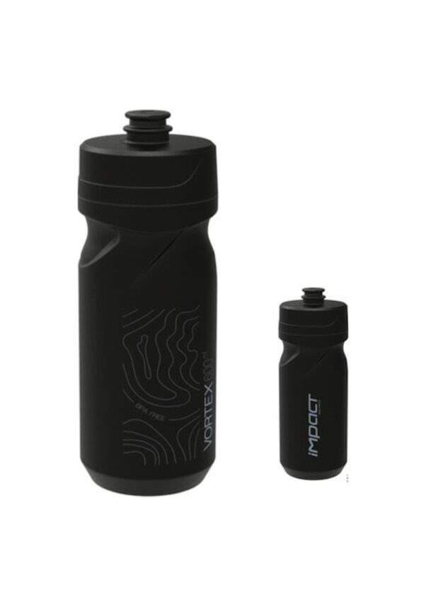 Impact Polisport Vortex 600 ml Matara Siyah Bisiklet Suluk
