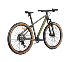 Kron Xc 100 Pro 29 Jant K:17 8V Hd Mat Haki/Parlak Sarı Dağ Bisikleti