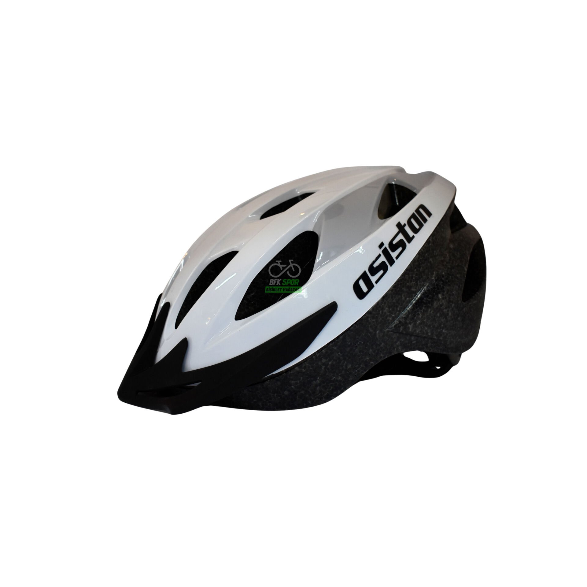 Asistan Kask Beyaz-Gri 54-58 CM