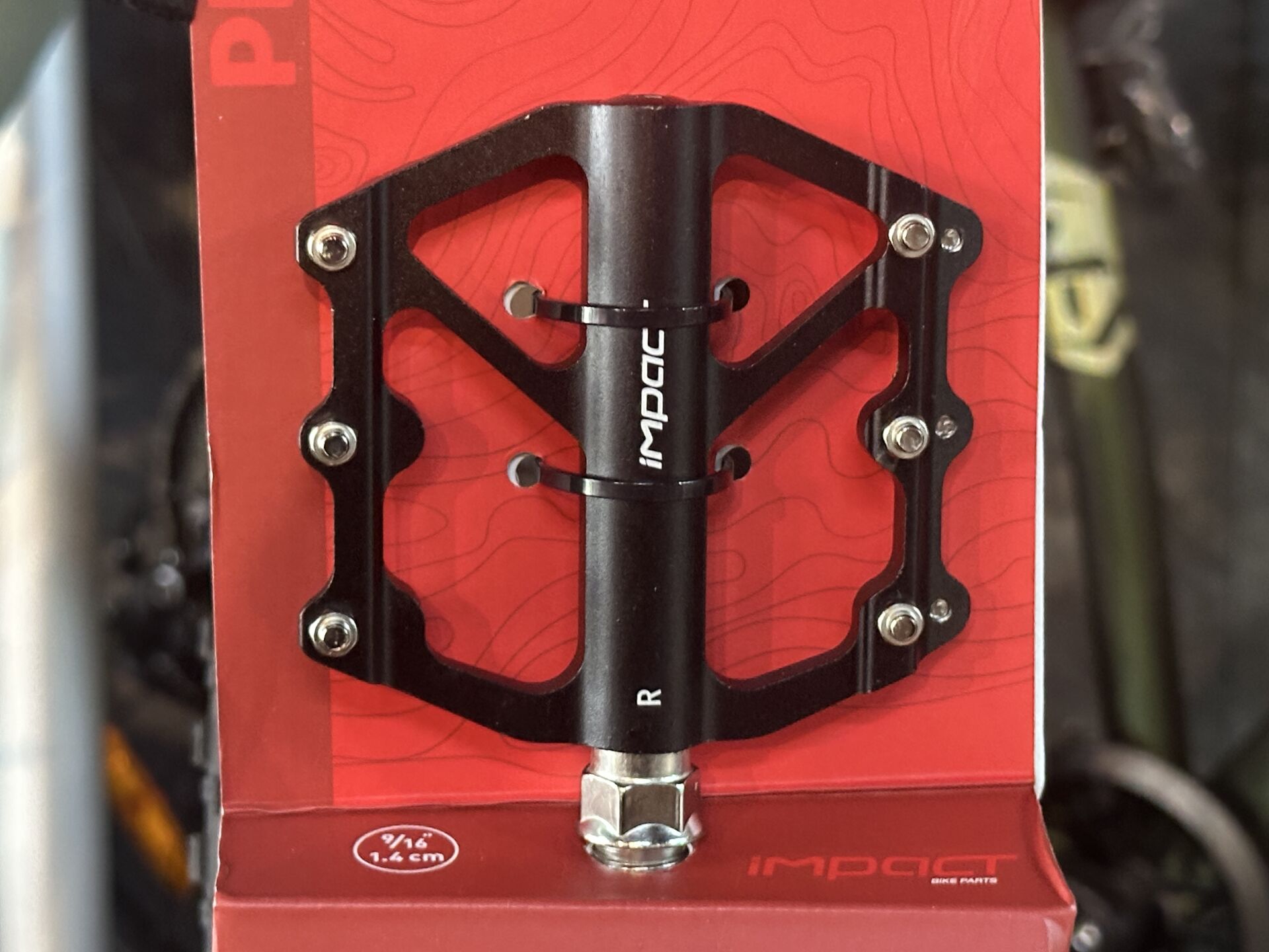 İmpact Çivili Rulmanlı Platform Pedal