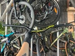 LUNJE Alüminyum MTB Gidon 780 mm 50° Rise Siyah - Sarı