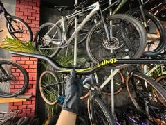 LUNJE Alüminyum MTB Gidon 780 mm 50° Rise Siyah - Sarı