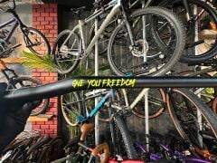 LUNJE Alüminyum MTB Gidon 780 mm 50° Rise Siyah - Sarı