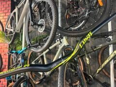 LUNJE Alüminyum MTB Gidon 780 mm 50° Rise Siyah - Sarı