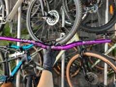 LUNJE Alüminyum MTB Gidon 720 mm Mor