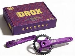 Asistan Drox SR-11 MOR Aynakol 170 mm 34T 1x11 | Kare Mil Uyumlu Alüminyum Krank Seti
