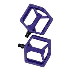 Asistan Drox MX555 Mor Platform Pedal | Hafif Kompozit MTB, Şehir ve Trekking Bisiklet Pedalı