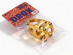 Asistan Drox ST100 Gold (Sarı) 31.8 mm Gidon Boğazı 30 mm | 6061 Alüminyum MTB Stem