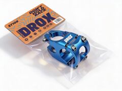 Asistan Drox ST100 Mavi 31.8 mm Gidon Boğazı 30 mm | 6061 Alüminyum MTB Stem