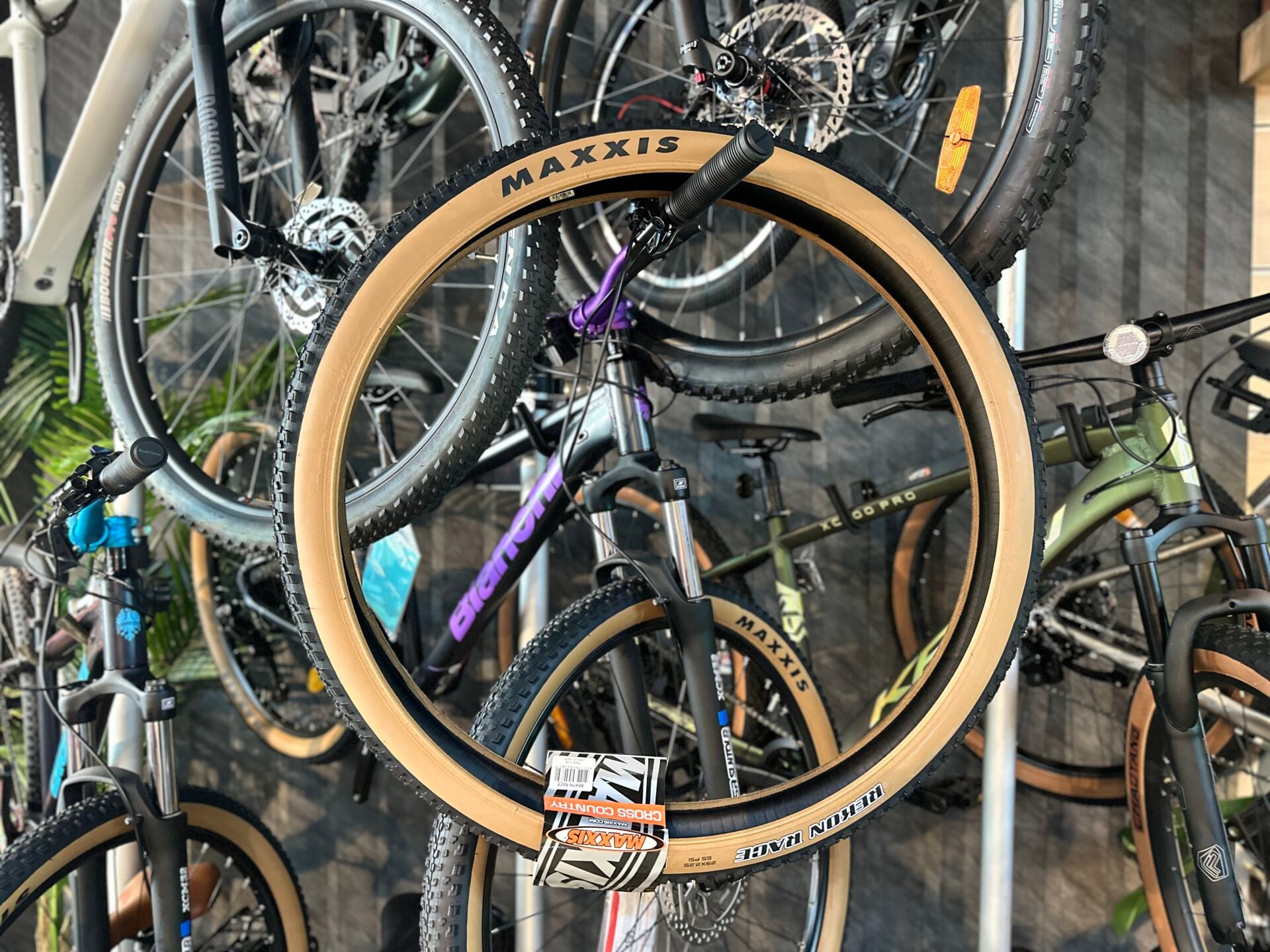 Maxxis Rekon Race 29x2.25 Exo Bisiklet Dış Lastik Amber Yanak