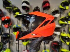 Sway FS-618 Stardust Full Face Kask L Beden Turuncu Siyah | MTB Enduro Downhill Bisiklet Kaskı