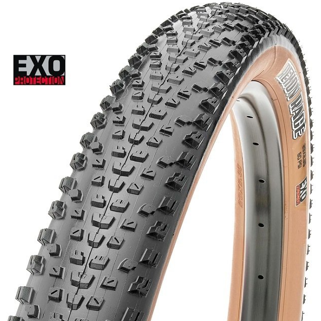 Maxxis Rekon Race 27.5x2.25 EXO 60 TPI Telli Dış Lastik Amber Yanak | MTB XC Dağ Bisikleti Lastiği
