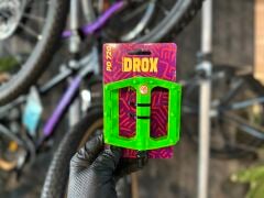 Asistan Drox PD 720 Rulmanlı Bisiklet Pedalı – Hafif Alüminyum Platform Pedal Yeşil