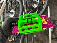 Asistan Drox PD 720 Rulmanlı Bisiklet Pedalı – Hafif Alüminyum Platform Pedal Yeşil