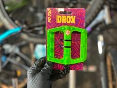Asistan Drox PD 720 Rulmanlı Bisiklet Pedalı – Hafif Alüminyum Platform Pedal Yeşil