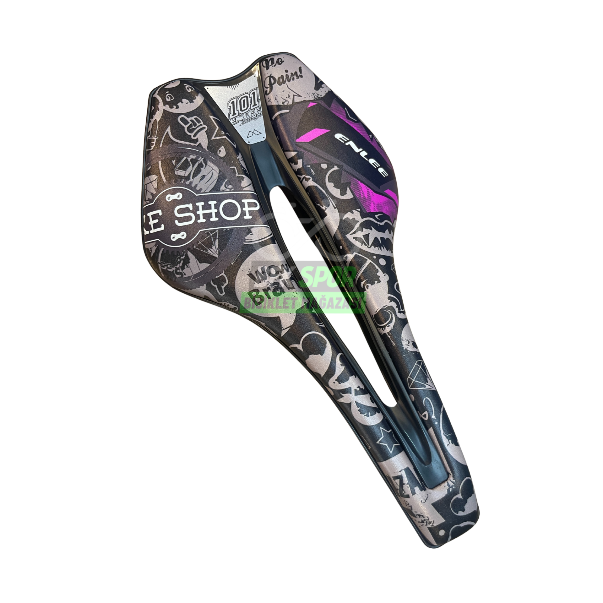 ENLEE Desenli  Bisiklet Selesi – Şık Tasarım