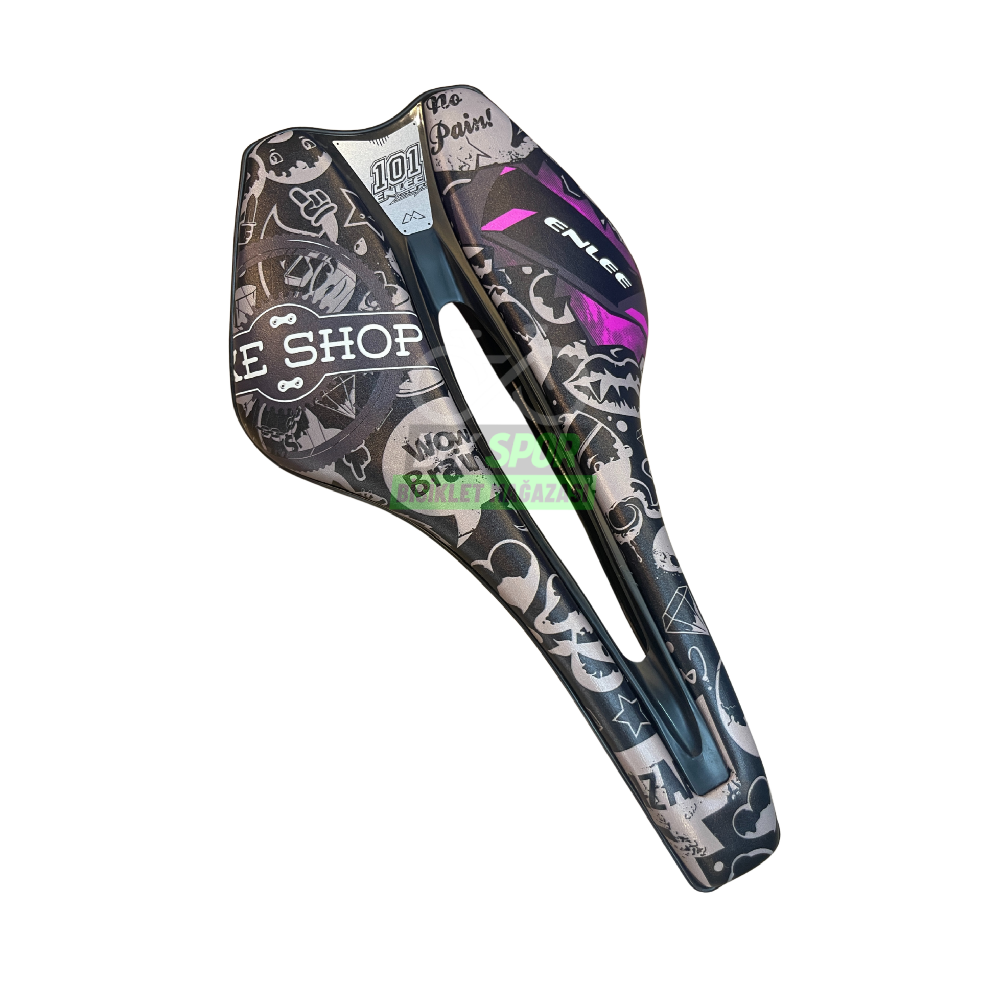 ENLEE Desenli  Bisiklet Selesi – Şık Tasarım