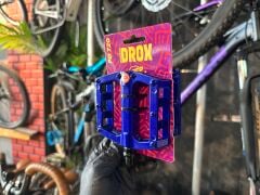Asistan Drox PD 720 Rulmanlı Bisiklet Pedalı – Hafif Alüminyum Platform Pedal Mavi