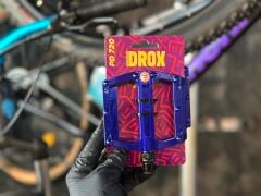 Asistan Drox PD 720 Rulmanlı Bisiklet Pedalı – Hafif Alüminyum Platform Pedal Mavi