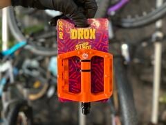 Asistan Drox PD 720 Rulmanlı Bisiklet Pedalı – Hafif Alüminyum Platform Pedal Turuncu