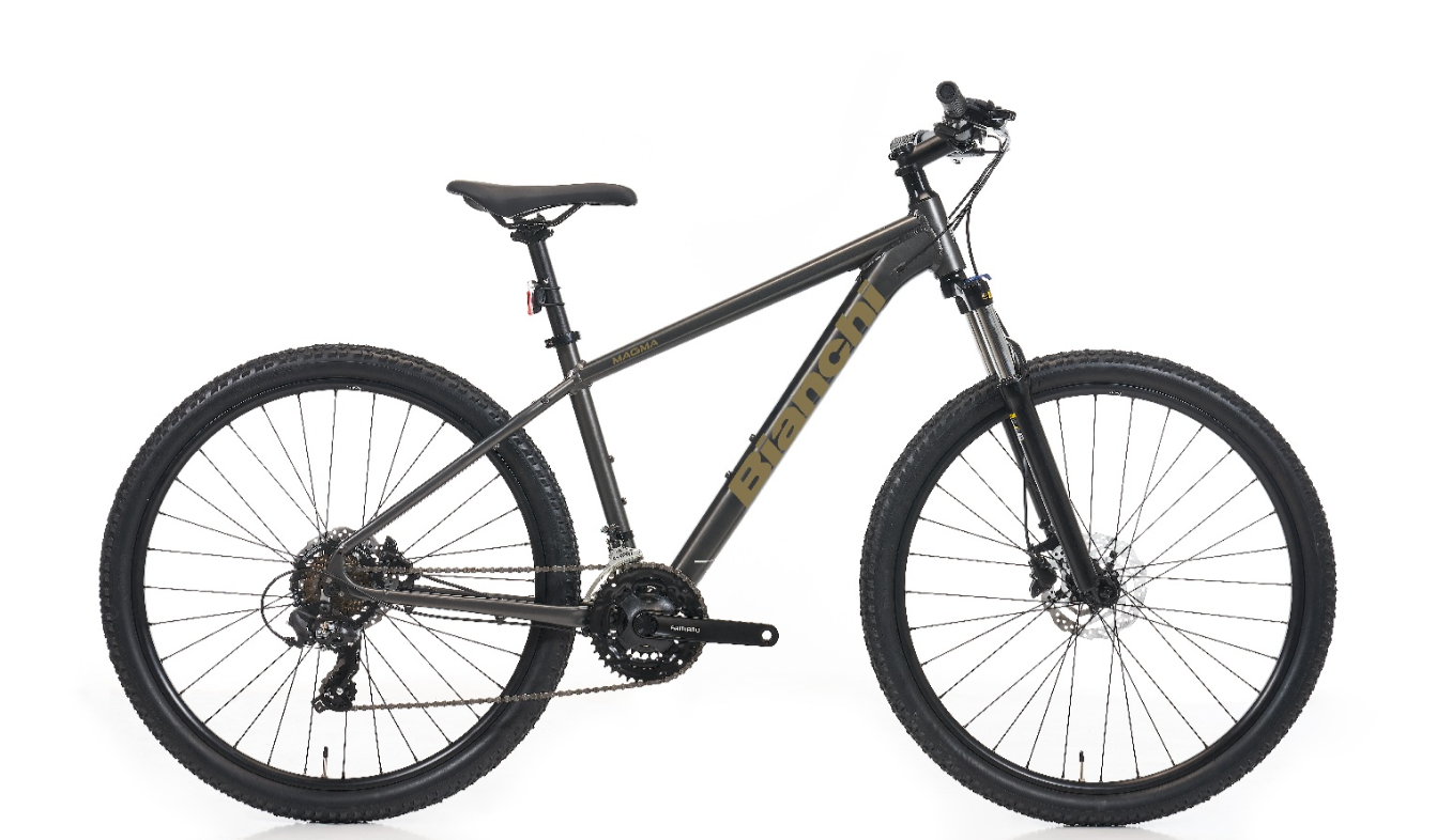 Bianchi Magma 27.3 Tourney 3x7 HD 27.5 Jant Dağ Bisikleti 43 Kadro Gri Bakır