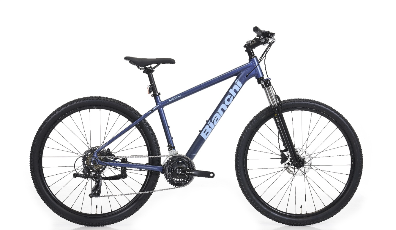 Bianchi Magma 27.3 Tourney 3x7 HD 27.5 Jant Dağ Bisikleti 43 Kadro Lacivert Mavi