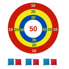 Virajx Mısır Torbası Atma Branda Oyun Seti 100*100 cm
