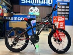 TOTEM XR600 20 JANT DİSK FRENLİ ÇOCUK BİSİKLETİ - KIRMIZI SİYAH