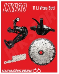 LTWOO AX11 1x11S MTB Grupset T9 Carbon Arka Aktarıcı ZRACE 11-46T / 11-50T / 11-52T Kaset