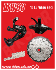 LTWOO MTB 1x10S Grupset 11-42T Kaset Arka Aktarıcı Vites Kolu Zincir