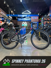 Corelli Spinney Phantoma 26 J - Siyah - Fuşya