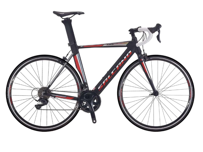 Salcano Xrs044 Sora 480 Mat Siyah Kırmızı Gümüş Yarış Bisikleti