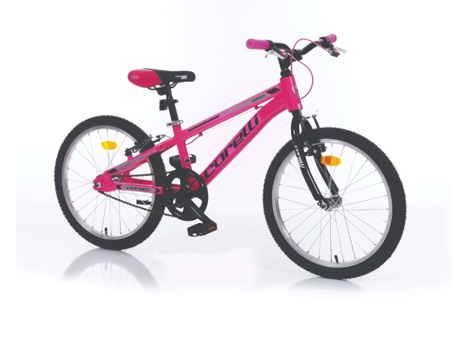 Corelli Jumper 20 Jant V Pembe Siyah Gri Çocuk Bisikleti