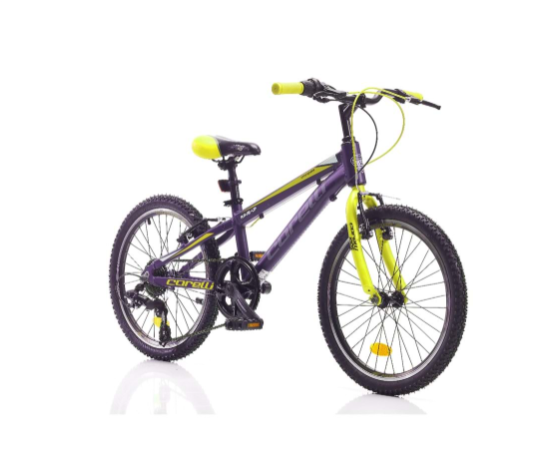 Corelli Rave Up 20 Jant V Gri Sarı Çocuk Bisikleti