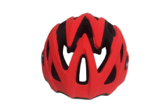 Raptor Kask Arka Led Lambalı Fileli Kırmızı Siyah - XL Beden