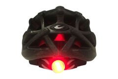 Raptor Kask Arka Led Lambalı Fileli Mat Siyah - L Beden