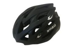 Raptor Kask Arka Led Lambalı Fileli Mat Siyah - M Beden