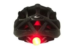 Raptor Kask Arka Led Lambalı Fileli Mat Siyah - M Beden