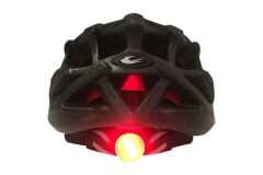 Raptor Kask Arka Led Lambalı Fileli Mat Siyah - M Beden
