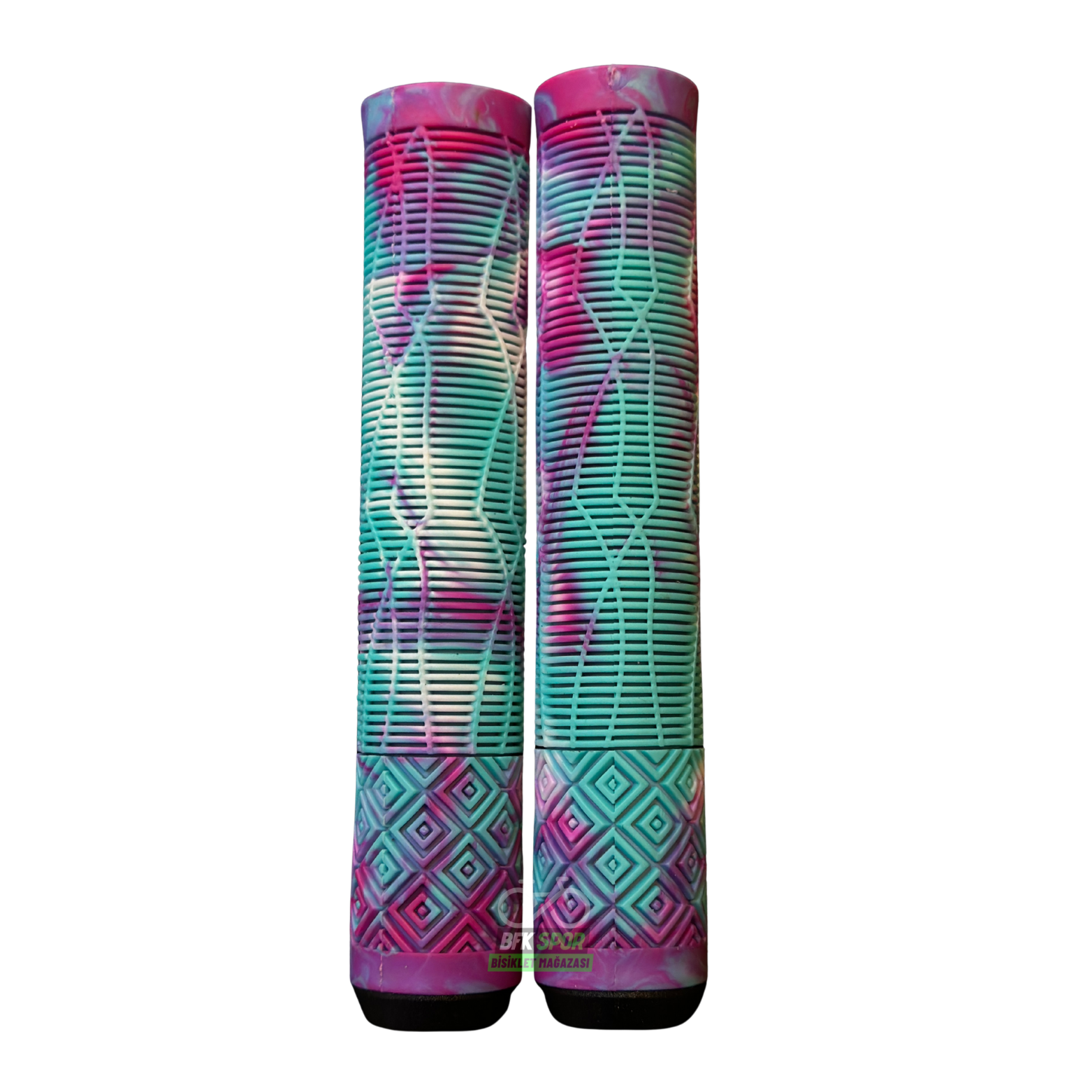 Renkli Silikon Elcik 160 mm - Beyaz Pembe Mavi Renk