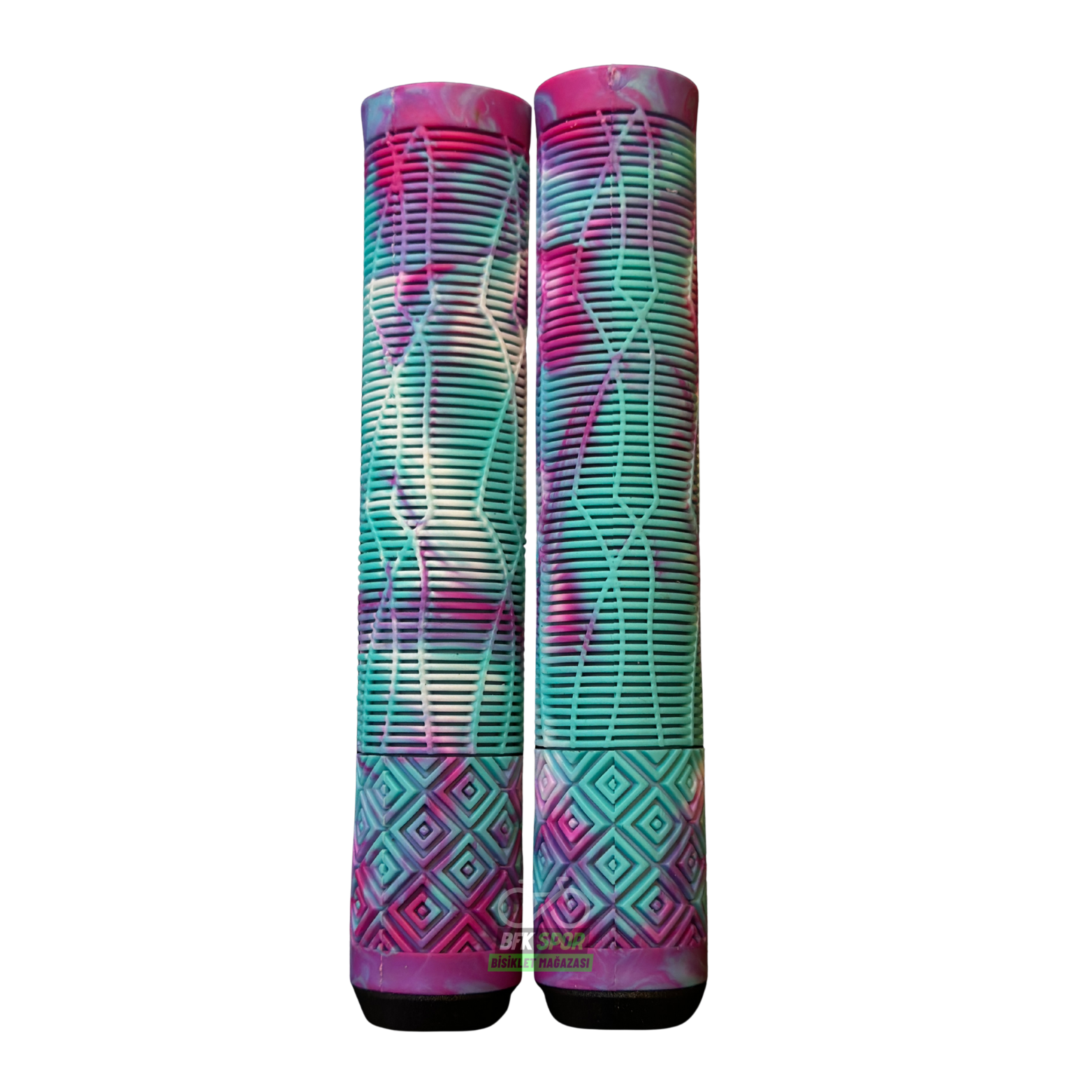 Renkli Silikon Elcik 160 mm - Beyaz Pembe Mavi Renk