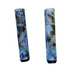 Renkli Silikon Elcik 160 mm - Mavi Siyah Renk