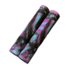 Renkli Silikon Elcik 160 mm - Siyah Mavi Pembe