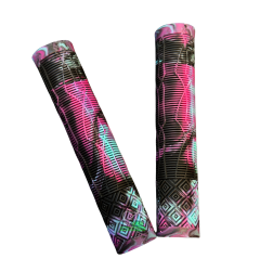 Renkli Silikon Elcik 160 mm - Siyah Mavi Pembe