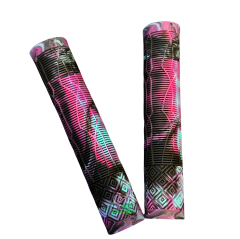 Renkli Silikon Elcik 160 mm - Siyah Mavi Pembe