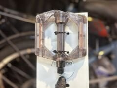 ŞEFFAF GRİ PLATFORM PEDAL - BİSİKLET PEDALI